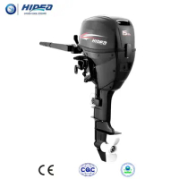 Hidea CE Approved 4 Stroke 15hp Outboard Engine For Sale F15 Black Engine Motor Mannul/Electric Motor