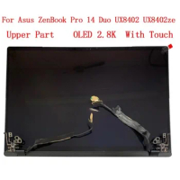 14.5" 120Hz 2.8K for ASUS Zenbook Pro 14 Duo UX8402 UX8402ZA UX8402ZE-M3030W OLED IPS Display LCD Screen touch Panel Top half