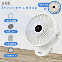 勳風 USB行動DC風扇/電風扇/夾扇/壁掛扇 HFB-S0007 / Type-C / 360度轉頭