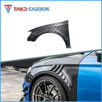TAKD Carbon Car Bumper Data Development Dry Carbon Fiber Material Wheel Fenders For AUDI A3 S3 RS3