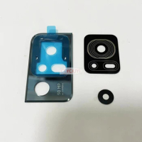 1Set/Lot Back Camera Lens Frame For TCL 40 SE Back Rear Camera Cover With Camera Lens Replacement Parts