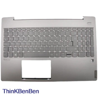BE Belgian Mineral Gray Keyboard Upper Case Palmrest Shell Cover For Lenovo Ideapad S540 15 15IWL GTX 5CB0U43610