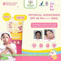 Sunscreen Anak - Nubiko Phsycal Sunscreen 30Ml