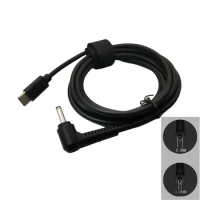 USB C to 3.5*1.35mm Male Plug PD Fast Charging Cable for Jumper Ezbook Laptop PC USB Type C Male Adapter Converter Cord 1.5m