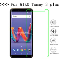 Smartphone 9H Tempered Glass For Wiko Tommy 3 plus Screen Protector GLASS Explosion-proof Protective