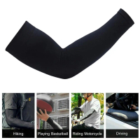 Summer Sun Protection Sleeves Unisex Cooling Arm Sleeves UV Running Protection Outdoor Sports O6A5