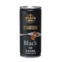 【黑松】韋恩Black特濃黑咖啡210mlx24入/箱