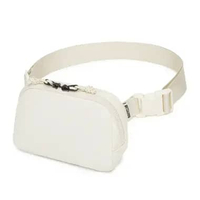 Navy Club Tas Pinggang HGEA Waist Bag - Tas Pria Wanita Unisex Crossbody Bags Tas Outdoor Off White