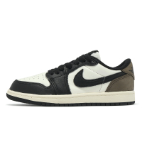 Nike 童鞋 Air Jordan 1 Low OG PS Mocha 中童 摩卡 休閒鞋 AJ1 FQ5436-102