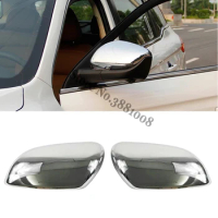 For Proton X70 2018 2019 ABS Chrome Auto Accessories Croche Car Rearview Mirror Block Protection Frame Cover Trim Stickers