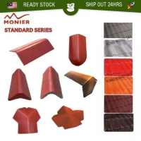 BMI MONIER Standard Ridge Hip Roof Tiles Elabana Fittings Atap Rabung Ridge Hip Starter Verge RidgeT