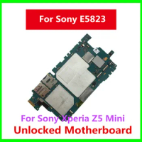For Sony Xperia Z5 Mini E5823 Motherboard Unlocked Logic Board For Sony Xperia Z5 Mini E5823 With Chips Full Working Replacement