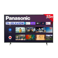 【Panasonic 國際牌】55型4K HDR Android 智慧顯示器 不含視訊盒(TH-55LX650W)