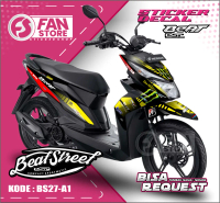 STIKER DECAL FULLBODY BEAT ESP OLD -DECAL STIKER BEAT STREET OLD - BEAT STREET ESP MOTIF SIMPLE CUST