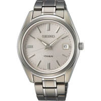 【SEIKO 精工】CS 鈦金屬手錶 畢業禮物 送禮(SUR369P1/6N52-00B0S)