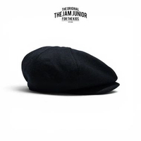 Thejam. Topi anak pria wanita | Newsboy cap kids black | Topi kodok | Topi klasik | Topi seniman Kid