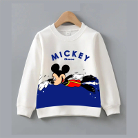 sweater anak crewneck unisex laki-laki perempuan usia 1-8 tahun mickey