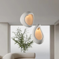 Designer Rogan Gregory Pendant Lamp Japanese Wabi Sabi Hanging Light Living Room Bedroom Hotel Retro E27 LED Suspension Lamps
