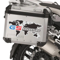 For BMW R1200GS F800GS F700GS G310GS ADV GS Adventure Motorcycle Tail Side Box case panniers Luggage Aluminium Stickers Decals