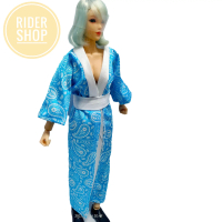 skala 1/6 dress kimono Jepang blue biru female figure tbleague