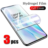 3PCS Screen Protectors For OnePlus 10R 10T 9RT 8T 7T ACE Pro Racing Hydrogel Film For OnePlus Nord 2T CE 2 Lite N10 N100 N20 5G