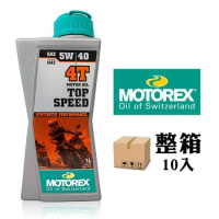 MOTOREX TOP SPEED 4T 5W40 機車機油【整箱10入】