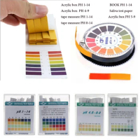100pcs Strips PH Test Strips PH Meter PH Controller 1-14st Indicator Litmus Tester Paper Soilsting Kit Saliva Test Tools Strips
