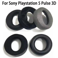 1Pair Foam Sponge Ear Pads Replacement Ear Cushion For Sony Playstation PS5 Pulse 3D Wireless Headphones Headset Repair Parts