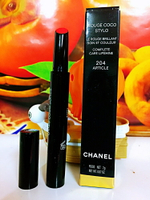 CHANEL 香奈兒 COCO精萃釉色唇筆2G 色號: 204 有百貨公司標籤