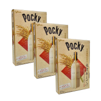 【Glico 格力高】Pocky 甘酒可可風味餅乾棒 3盒組(超大Pocky 東京首都圈限定口味)