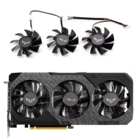 75mm FD8015U12D DC 12V 0.5A 7Pin RX5700 XT GPU Cooler For ASUS GTX 1660 Ti 1660 Super RX 5700 XT TUF X3 OC Graphics Cooling Fan