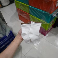 CT65 Kaos Kaki Anak cewek bayi Perempuan bahan Katun lembut warna warni polos panjang sebetis kids s