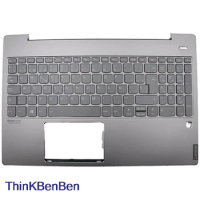 ES Spanish Mineral Gray Keyboard Upper Case Palmrest Shell Cover For Lenovo Ideapad S540 15 15IWL GTX 5CB0U43633
