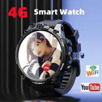 Adult 4g Watch Android 8.1 Smart Watch Wifi Internet Men's Phone Wristband 4gb+128gb Dual Camera Sho