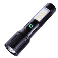 【TX 特林】高亮度雙光源白束光LED手電筒(T-GT200B)