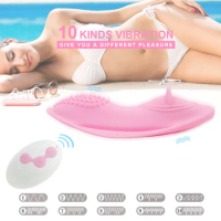 Remote Control Smart Vibrator Wearable Vibrating Panties Sex Toy Wireless Control Clitoris Stimulator Climax Massager for Woman