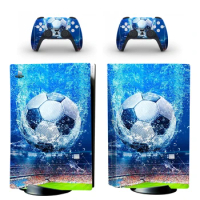 Football PS5 Standard Disc Edition Skin Sticker Decal Cover for PlayStation 5 Console &amp; Controller PS5 Skin Sticker Vinyl