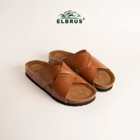 Elbrus - Aegis Sandal Kulit Pria (Tan)