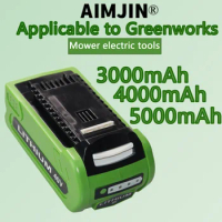Greenworks-GMAX Lawn Mower Lithium Battery, Power Tools, , 40V, 10J, 3000 mAh, 4000 mAh, 5000mAh