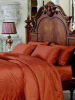 ปลอกหมอนหนุน รุ่น JESSICA COTTON JACQUARD SILKSHINE ลาย QS724 สีCOPPER