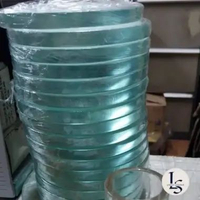 kaca tempered 110mm x Tebal 5mm