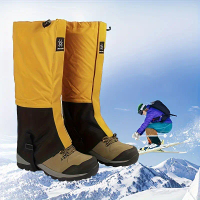 Waterproof Snowproof Leg Gaiters - Full Coverage Ankle Protection with Easy On/Off, Durable Waterpro