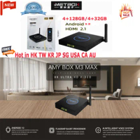 [Genuine]IMETBOX tv box 2024 m3 128g 8k max with voice control hot in korea japan singapore thailand usa canada europe