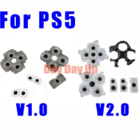 200sets For Sony Playstation 5 PS5 Controller Conductive Silicone Buttons Rubber Pads for ps5 Game Replacement Parts