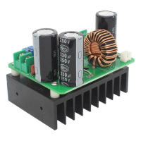 Tool Module Heat Sink Module Natural Air Cooling Step Up 12V-130V Voltage 15A Fuse 85.0×70×72mm 8500 Terminals