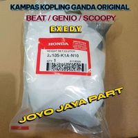Kampas Kopling Ganda Type Exedy Original Untuk Beat / Genio / Scoopy 22535-K1A-N10 , Awet Kuat & Pre