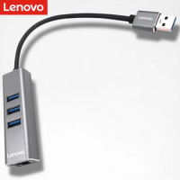 Lenovo High Speed USB 3.0 Interface Dock for Mobile Hard Drive Computer Type-c Mac Book Network Cable Supports Win7/8/10 Mac OS