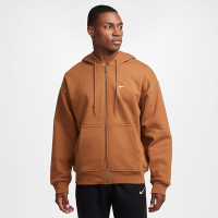 NIKE 外套 男款 運動連帽外套 M NK SOLO SWSH THERMAL FZ 咖 FZ1165-281 (3S4018)