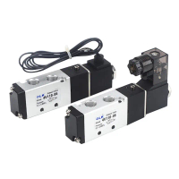 [HOT NMHV RTG 511] 4V110-06 1/8 Air Solenoid Valve 5/2Way Pneumatic Valve 5 Port 2 Position Gas Elec