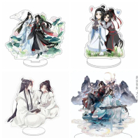 Móc Khoá, Mô Hình Standee BL Manhua Ma Đạo Tổ Sư Jiang Cheng Lan Wangji Wei Wuxian Trang Trí Bàn Học
